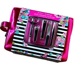 Betsey Johnson - Travel Grooming Collection with Cosmetic bag